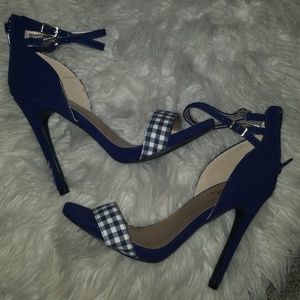 Blue heels